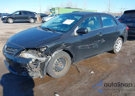 2013 Toyota Corolla Le from USA, damaged, VIN 2T1BU4EE0DC033097